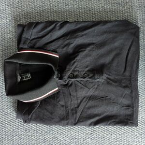 Forever 21 Men's Polo with Black and White Accents